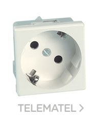 MMCONECTA - MODULO 45x45 ENCHUFE TIPO SCHUKO BL.NV.