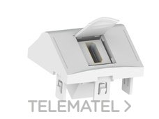 MMCONECTA - MOD.INCLIN.45x45 ANTIPOLVO CTR.HDMI BN