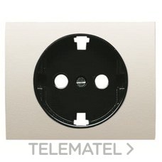 NIESSEN - TAPA ENCH.2P+T SCHUKO S.OLAS BL.JAZMIN