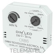 ORBIS - REGULADOR LUMINOSIDAD DIMLED 3-4 HILOS