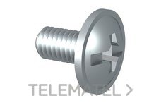 PEMSA - TORN.CBZA.DIN603,M6x12 INOX AISI 316L
