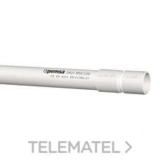 PEMSA - TUBO RPVC DN25 GRIS+manguito DN25 gris