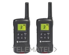 PROIMAN - KIT RADIO COM.MOTOROLA T6+CAR.+BAT.(2u)