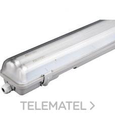 ROBLAN - PANT.ETCA.2x36W P/TUB.LED POLIC.ACRIL.