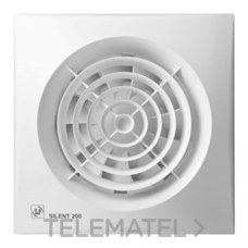 S & P - EXTRACTOR BANO SILENT-200CRZ 16W 2350rpm