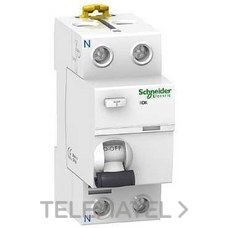 SCHNEIDER ELECTRIC - INT.DIF.IID 2P 25A 30mA CLASE-AC RESID.