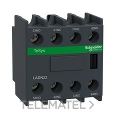 SCHNEIDER ELECTRIC - BLOQUE CTO.AUX.2 NA/2 NC FT.