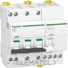 SCHNEIDER ELECTRIC - DISY.A9 iCV40N 3PN C 25A 300mA AC RCBO