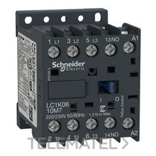 SCHNEIDER ELECTRIC - MINICONTACTOR 6A 3P 220V CA 50-60Hz