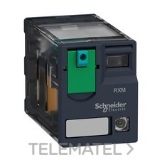 SCHNEIDER ELECTRIC - RELE MINIATURA + LED 6A 4 NA/NC 24V DC