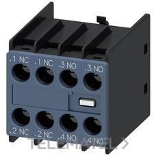SIEMENS - CONTACTO AUX.2NA+2NC S00-S0 TORN.
