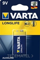 SILVER SANZ - PILA ALCALINA LONGLIFE EXTRA 6LR61