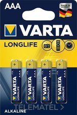 SILVER SANZ - PILA ALCALINA LONGLIFE EXTRA LR03 (4u)