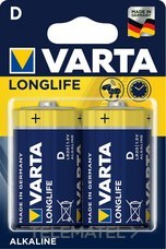 SILVER SANZ - PILA ALCALINA LONGLIFE EXTRA LR20 (2u)