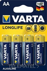 SILVER SANZ - PILA ALCALINA LONGLIFE EXTRA LR06 (4u)