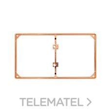 SIMON - MARCO EMBELLECEDOR P/2 ELEM.S.27 COBRE