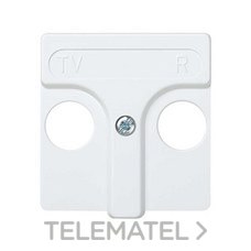SIMON - TAPA 45x45 mm P/TOMA R-TV S.27 BL.NIEVE