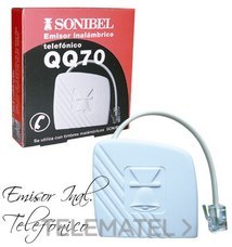 SONIBEL - EMISOR INALAMBRICO CONEXION LINEA TELEF.