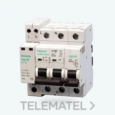 TOSCANO - PTR.SBT.TTA.COMBI 2P40T15SP IGA 2x40A
