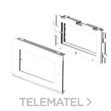 UNEX - ADAPTADOR 4 MODULOS MOSAIC 80 BL.NIEVE
