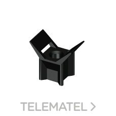 UNEX - BASE ROSCABLE PA 6 NEGRO