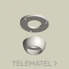 UNEX - FIJACION TECHO U24X PVC GRIS