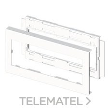 UNEX - MARCO P/MEC.PVC 110x281mm BL.NIEVE