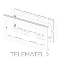 UNEX - MARCO P/MEC.PVC 90x276mm BL.NIEVE