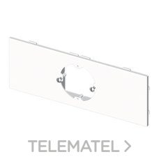 UNEX - PLACA P/1 MECANISMO UNIV.U24X PVC BL.NV.