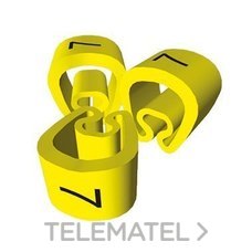 UNEX - SENALIZ.CORTADO PVC PLASTIF.5mm -1- AM.